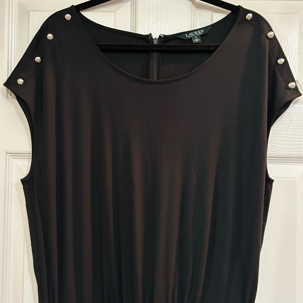 Ralph Lauren Black Jumpsuit XL - Picture 3 of 7